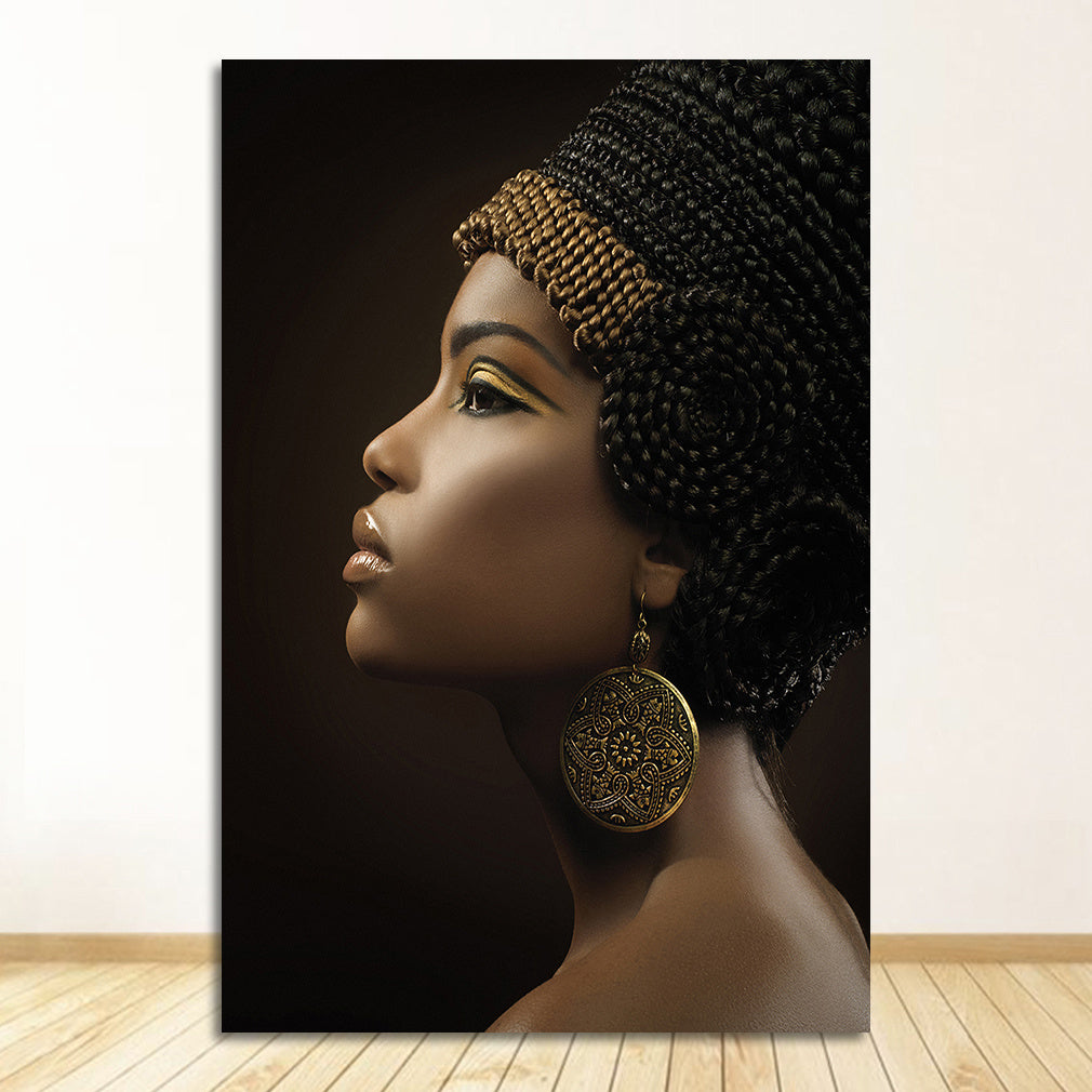 Painting Pictures Posters And Prints Black Woman On Canvas Home