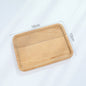 Beech Plate Gourmet Photo Props Japanese-style Decoration Food