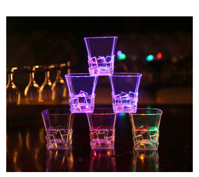 Colorful color changing luminous cup