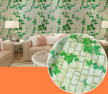 Brick pattern waterproof wallpaper