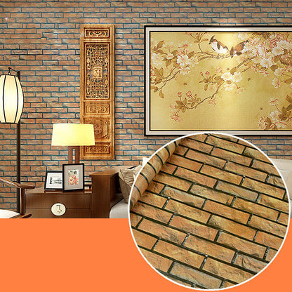 Brick pattern waterproof wallpaper