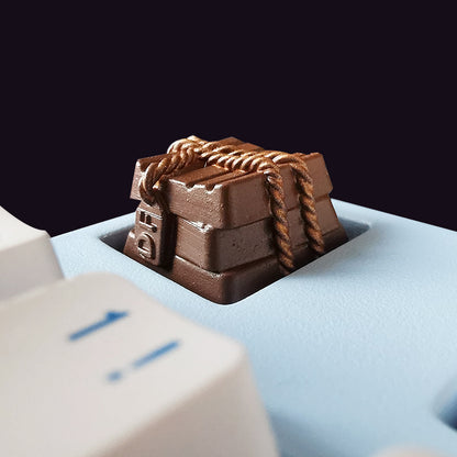 Mechanical Keyboard Personality Gourmet Keycap Handmade Resin