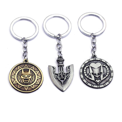 Metal keychain