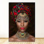 Painting Pictures Posters And Prints Black Woman On Canvas Home