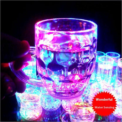 Water Sensing Colorful Luminous Coke Cup Creative Birthday Gift Novelty Experience