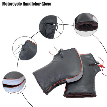 Electric Rider Handle Cover Winter Riding Electric Thickened Waterproof And Windproof