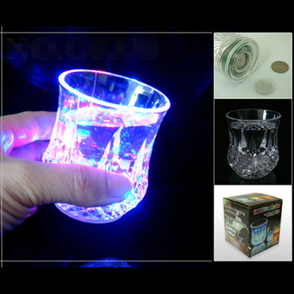 Water Sensing Colorful Luminous Coke Cup Creative Birthday Gift Novelty Experience