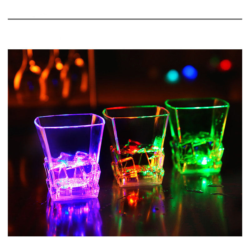 Colorful color changing luminous cup