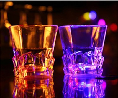 Colorful color changing luminous cup