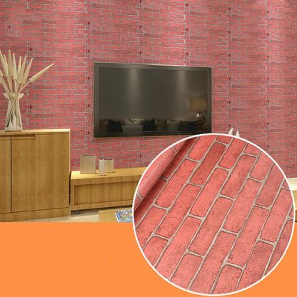 Brick pattern waterproof wallpaper