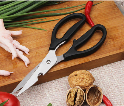 Household Stainless Steel Scissors Kitchen Multifunctional Food