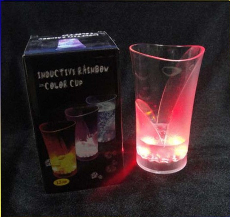 Water Sensing Colorful Luminous Coke Cup Creative Birthday Gift Novelty Experience