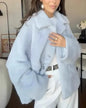 Women's Loose Lapel Furry Coat