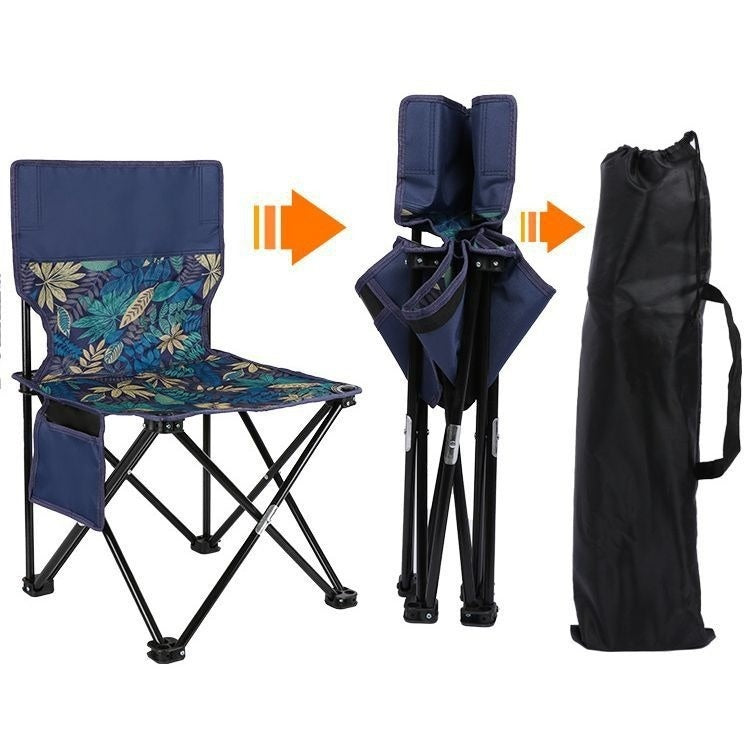 Metal Folding Chairs Outdoor Portable Picnic