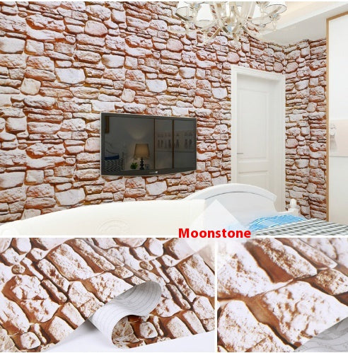 Brick pattern waterproof wallpaper