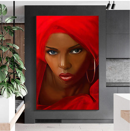 Painting Pictures Posters And Prints Black Woman On Canvas Home