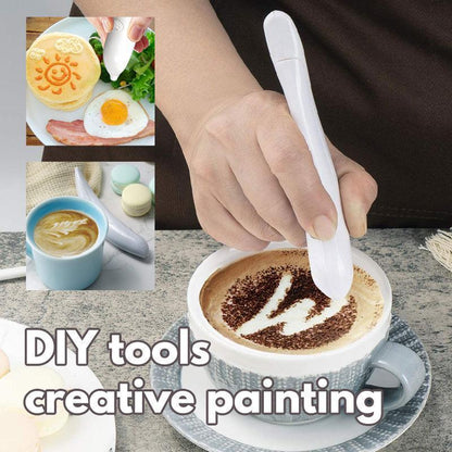 Coffee Drawing Pen Chocolate Chalk Food Decoration Milk Decoration Pen Grooming Love Pen Biscuit Powder Pen