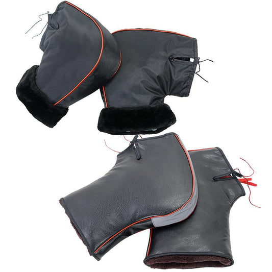 Electric Rider Handle Cover Winter Riding Electric Thickened Waterproof And Windproof